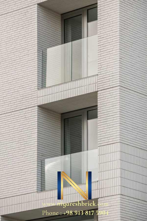 نمای ساختمان با آجر نسوز + عکس آجر نمای ساختمان 2 نمای ساختمان با آجر نسوز | آجر نسوز سفید