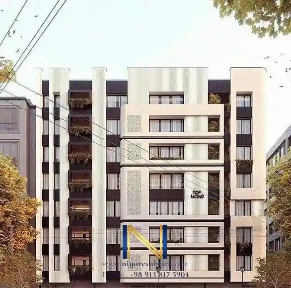 نمای ترکیبی سنگ و آجر نسوز | ترکیب خاص، مقاوم و چشم نواز 5 نمای ساختمان با سنگ نما و آجر نما